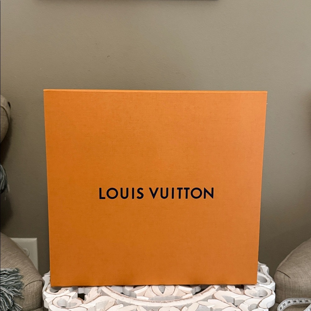 Louis Vuitton Medium Storage Box & Ribbon - Picture 1 of 10